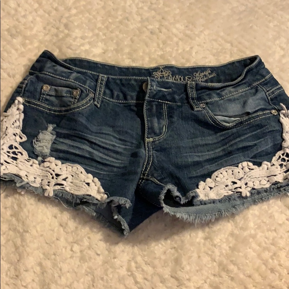 Jean shorts